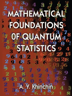 cover image of Mathematical Foundations of Quantum Statistics